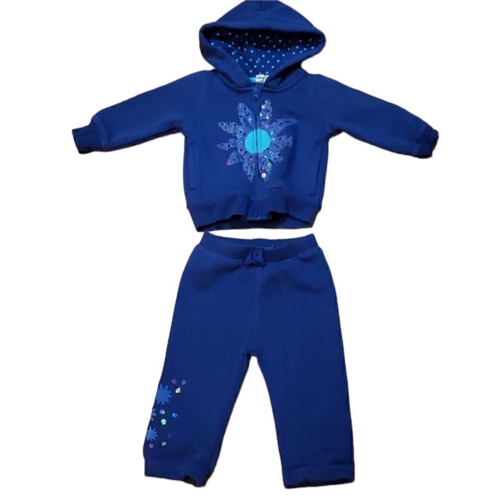 Planet Cotton Track Suit 2 pc Zip Hoodie j…
